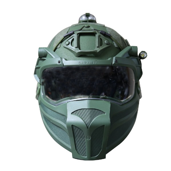 Ballistic Protective Hard Mandible For Mid-Cut Model Helmets - Garanti ...